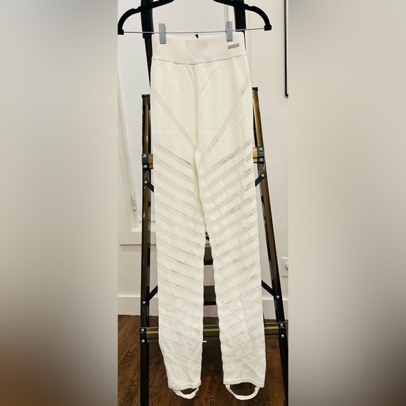 Maniere de Voir High Waisted Knit Spiral Contour Leggings Fall Winter 2024 NWT - Picture 8 of 9